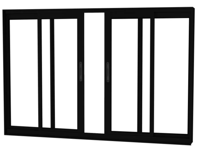 05 - JANELA 4 FOLHAS 2 FIXAS LINHA ALUFORT