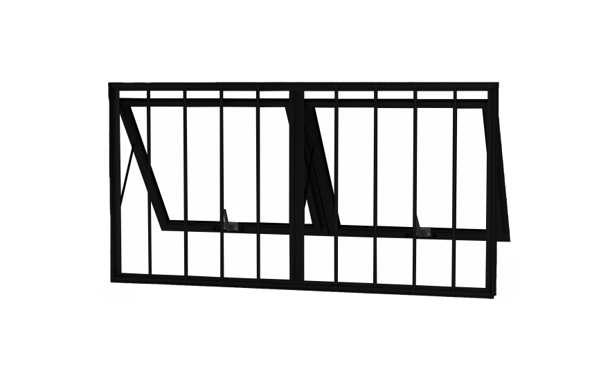 64 - MAX-AR 2,3 SEC. HORIZONTAL COM GRADE LINHA CERTA